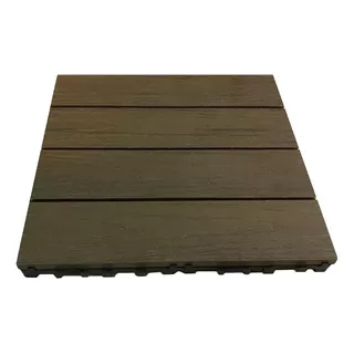 Baldosas Deck Wpc Madera Premium 30x30