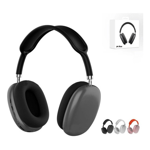 Audífonos Inalámbricos Con Micrófono Y Bluetooth Color Negro