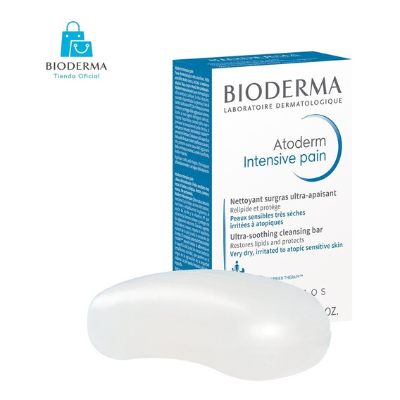 Bioderma Atoderm Barra Limpiadora Suave Anti-bacterial, 150g