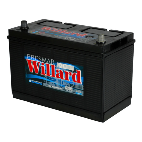 Bateria Auto Willard 12x110 Ub920 12 Volt 110 Amper