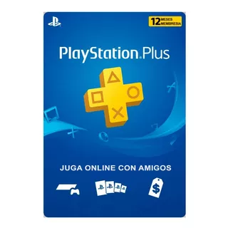 Cartão Playstation Plus De 12 Meses De Uso Local Imediato