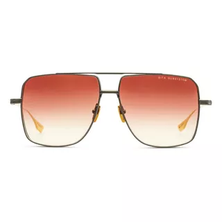 Lentes De Sol Dita Dubsystem Dorado Hombre