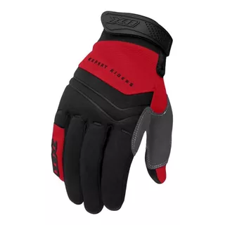 Luva X11 Nitro Win Color Moto Motoqueiro Motoboy Frio Touch Cor Preto E Vermelho Tamanho M