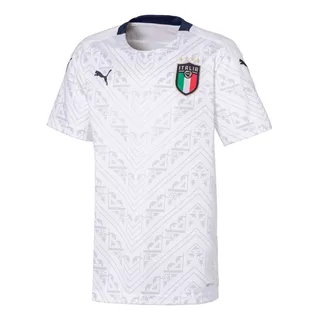 Camiseta Italia Suplente Blanca 2020 Eurocopa