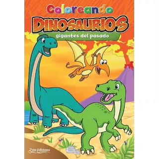 Libros Para Colorear Coloreando Dinosaurios