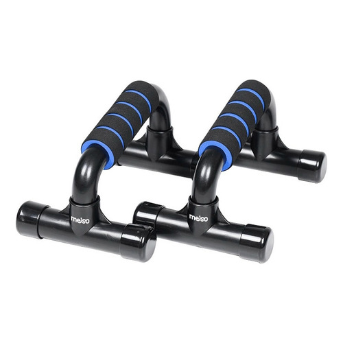 Barras Paralelas Push Up Flexiones Entrenamiento Meiso Color Azul y Negro