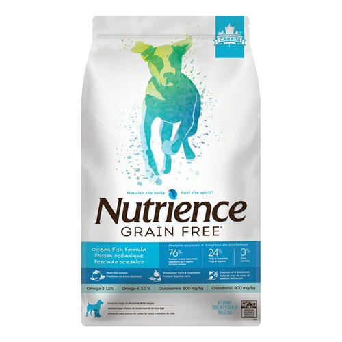 Nutrience Grain Free Perro Pescado Oceanico 10kg