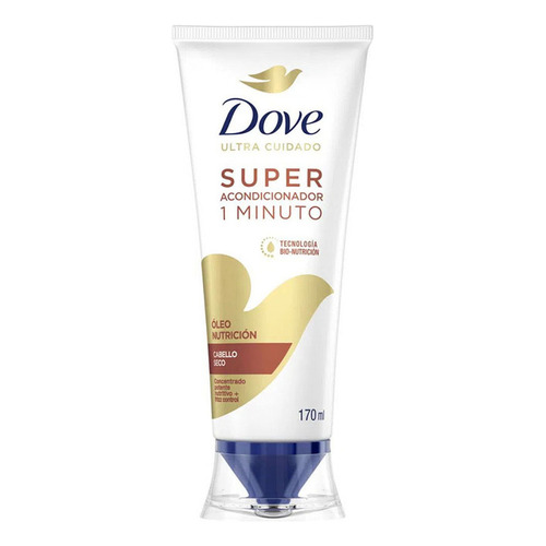 Super Acondicionador Dove 1 Minuto Oleo Nutrición 170ml