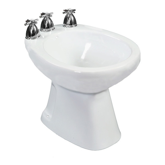 Bidet Sanitario Loza Blanca 