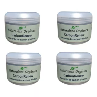 Mascarilla Facial Naturaleza Orgánica Carbon Renew X4 - 320g