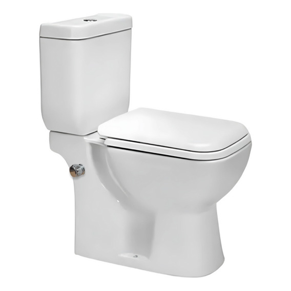 Juego Inodoro Con Mochila Tapa Soft Close Bidet Integrado