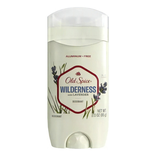 Old Spice Desodorante Wilderness Con Lavanda 85 Gr Fragancia Lavanda y Menta