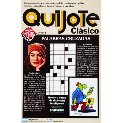 Quijote Clásico N° 844 - 50 Paginas