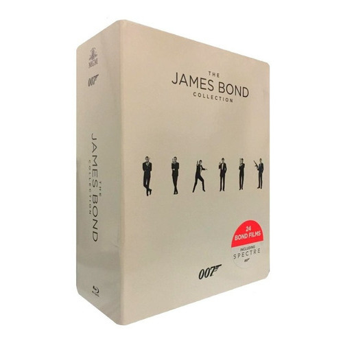 Blu-ray The James Bond 007 Collection / Boxset 24 Peliculas