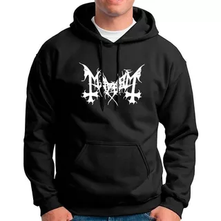 Buzo Hoodie Capota Cerrado Metal Mayhem