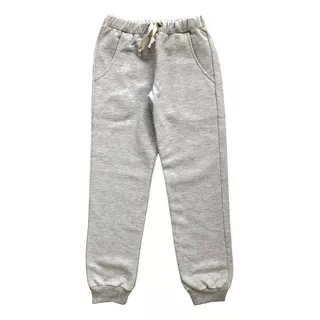 Pantalón Jogging Nena, Nene, Unisex Friza Gris Calidad