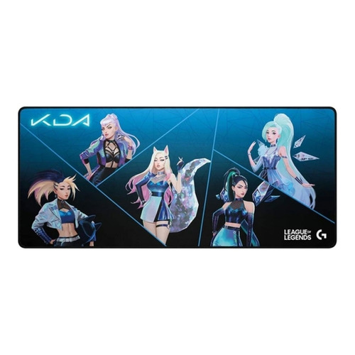 Mousepad Logitech G840 K/da Xl Para Gaming Logitech G Color Negro Diseño impreso Overwatch