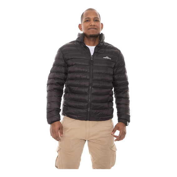 Campera Hombre Ultra Liviana Invierno Inflable Simil Pluma