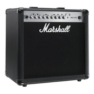 Amplificador Marshall Mg Carbon Fibre Mg50cfx Transistor Para Guitarra De 50w Color Negro