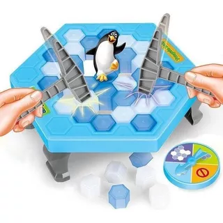 Quebra Gelo Do Pinguim Jogo De Mesa Brinquedo Educativo Game