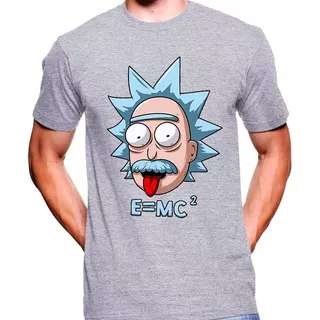 Camiseta Premium Dtg Rock Estampada Rick And Morty 07