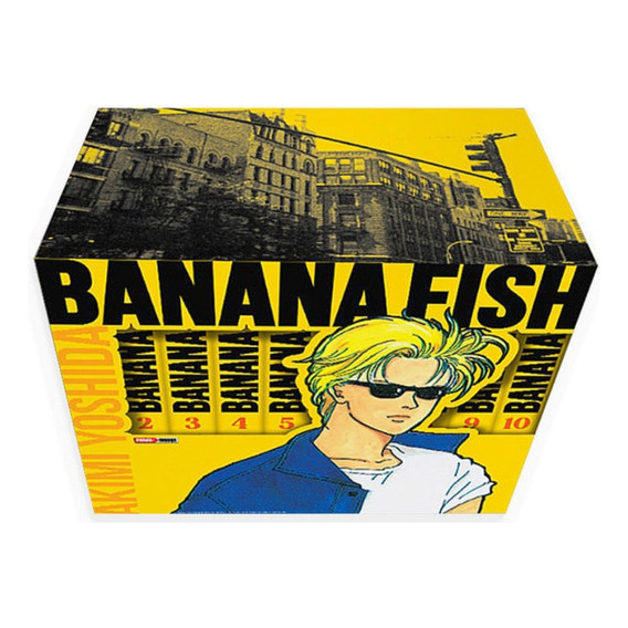Banana Fish Boxset - 10 Tomos, De Akimi Yoshida. Banana Fish Editorial Panini Manga, Tapa Blanda En Español