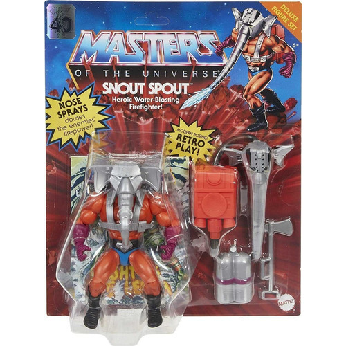 Motu Masters Of The Universe Snout Spout Hdt24 Mattel