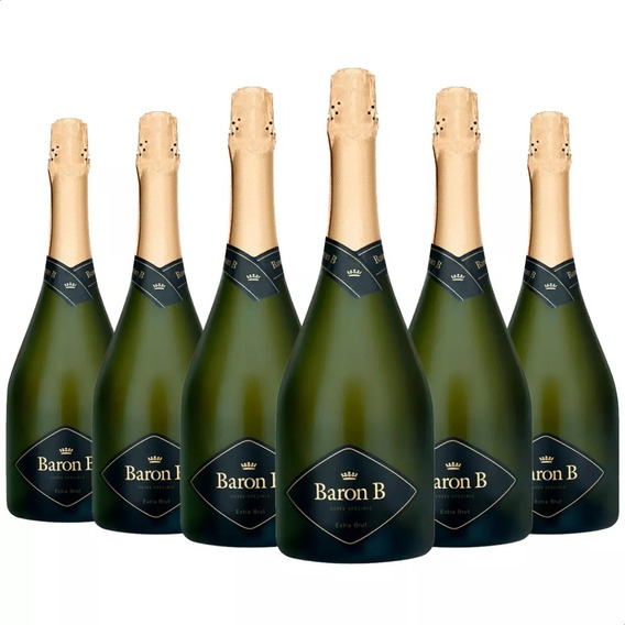 Champagne Baron B Extra Brut 750ml. Caja 6 Botellas