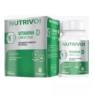 Nutrivoi Vitamina D 1.000ui Cx 30 Caps