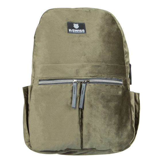 Mochila Escolar Viaje Oficina Color Verde Para Dama Mujer O Niña Casual K-swiss