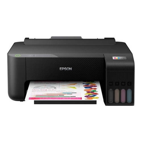 Impresora a color simple función Epson EcoTank L1210 negra 220V C11CJ70301