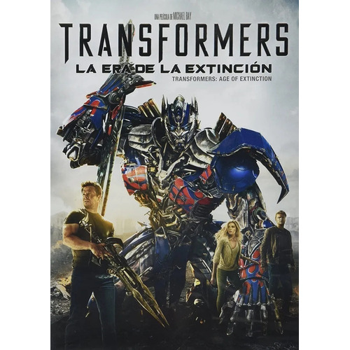 Transformers La Era De La Extincion Pelicula Dvd Nuevo 