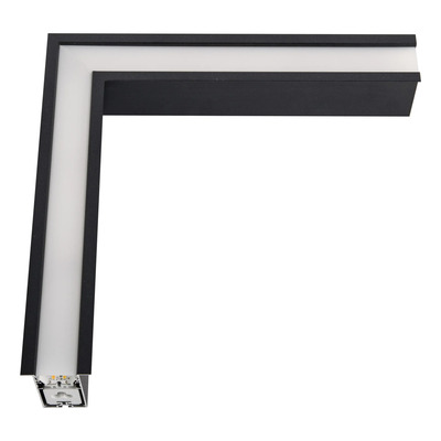Unión Led Dyna Em L Negro 12,5w 1150lm Leuk Negro