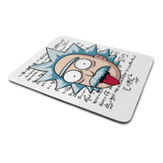 Mouse Pad Rick And Morty Rick Einstein Emc 2