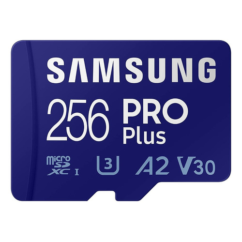 Tarjeta De Memoria Samsung Pro Plus Adaptador 256gb 180mb/s