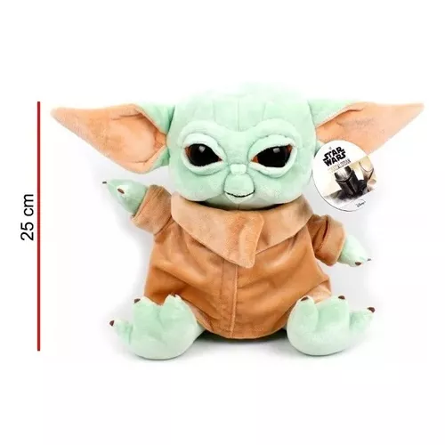 Star wars Recheado Baby Yoda 41 Cm Urso De Pelúcia Verde