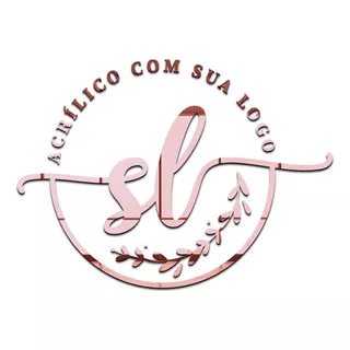 Logo Logotipo Letreiro De Parede Personalizado Em Acrílico