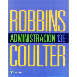 Administración Robbins Coulter Pearson Nuevos Original