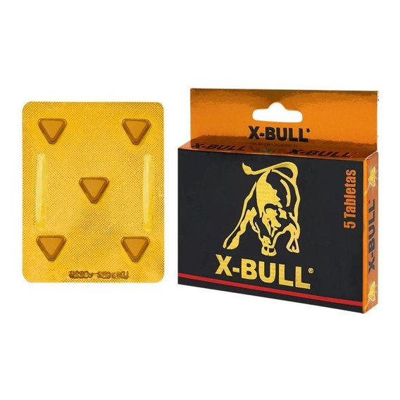 Potencializador X-bull X 5 Tab - Unidad a $4063