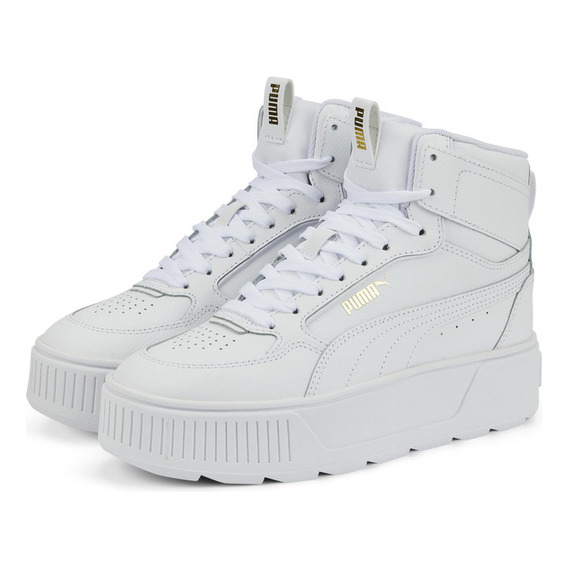 Zapatillas Puma Karmen Rebelle Mid Blanco Mujer