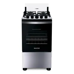 Fogão 4 Bocas Acendimento Elétrico Bfo4nbr Inox Brastemp 110V/220V no Mercado Livre com oferta e cupom de desconto