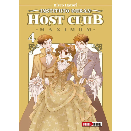 Maximum Instituto Ouran Host Club 04, De Bisco Hatori. Editorial Panini Comics, Tapa Blanda En Español