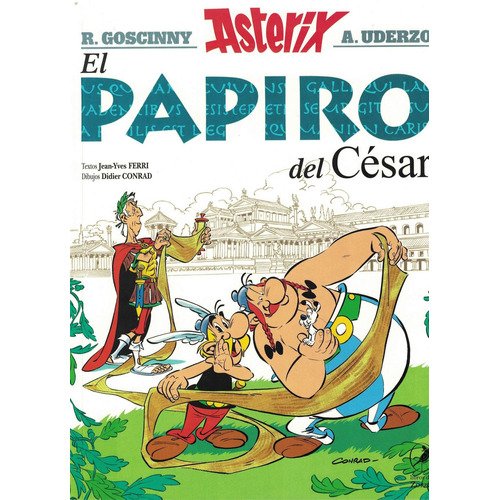 El papiro del César, de Jean-Yves Ferri. Editorial LIBROS DEL ZORZAL, tapa blanda en español