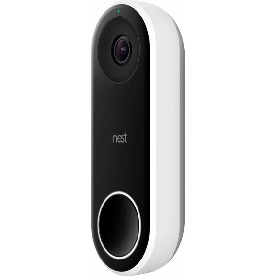 P/o Timbre Nest Hello Video Portero Smart Wifi Negro 