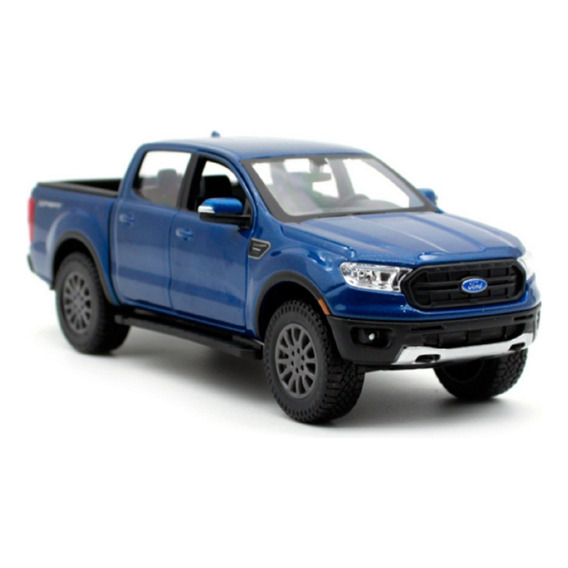 Maisto 2019 Ford Ranger Camioneta Maletero Azul 1/27 Diecast