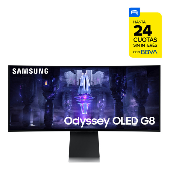 Monitor Gaming Odyssey Oled G8 De 34 . Uwqhd, 175hz, 0.03ms