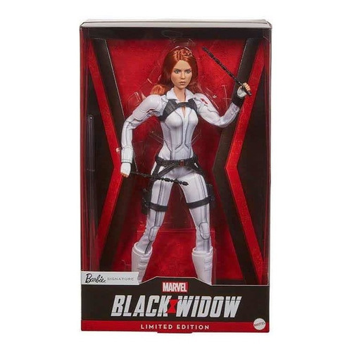 Barbie Signature Black Widow Marvel Limited Edition