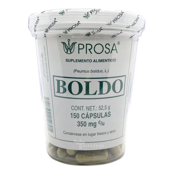 Boldo Prosa 150 Cápsulas De 350 Mg