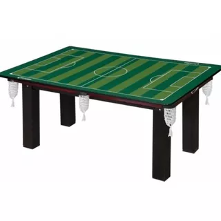 Mesa 1036 4 Em 1 , Sinuca , Futebol Botão, Ping Pong, Jantar Cor Do Tecido Verde