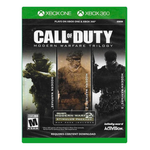 Call of Duty: Modern Warfare Trilogy  Modern Warfare Activision Xbox One Físico
